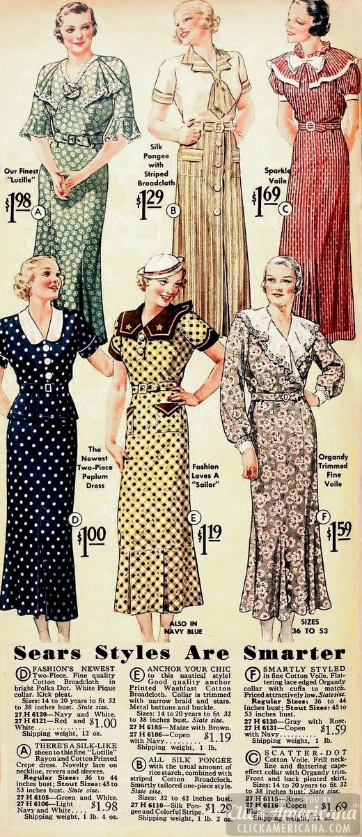 1930年代の女性ファッション RENOTE [リノート]